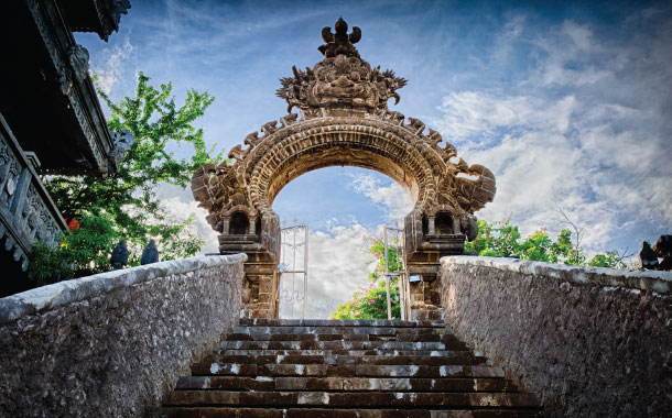 Entrance of a Temple, Bali