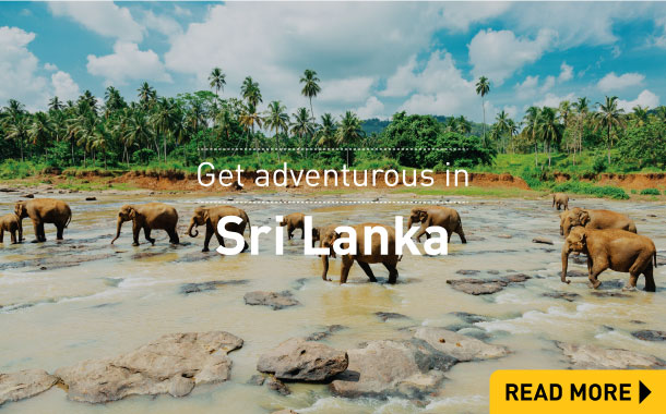 Get adventurous in Sri Lanka