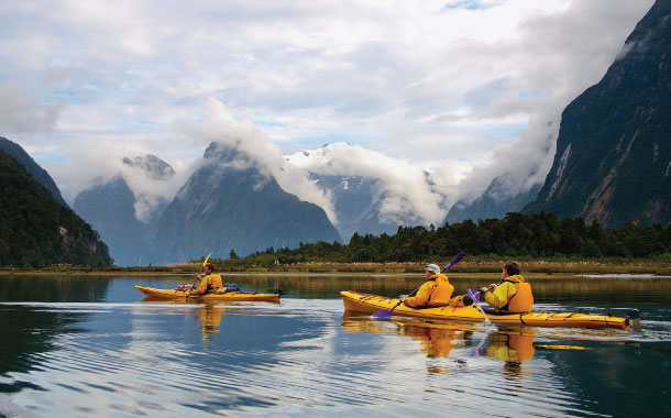 Sea kayak, New Zealand