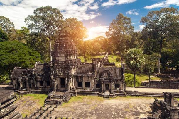 Ancient Buddhist Khmer Temple
