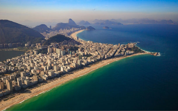 Aerial View of Ipanema