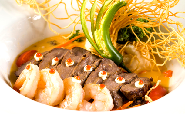 Asian style Surf and Turf
