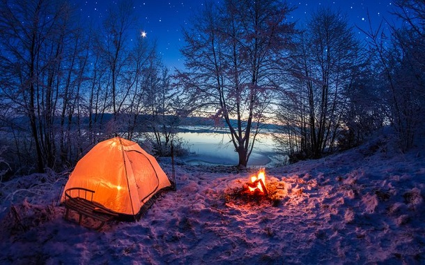 Camping In The Open