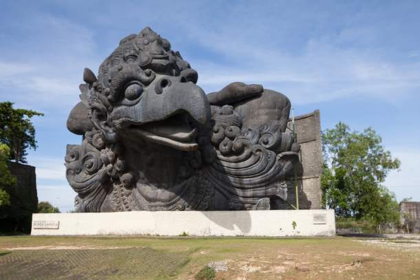 Gigantic statue of Garuda Wisnu