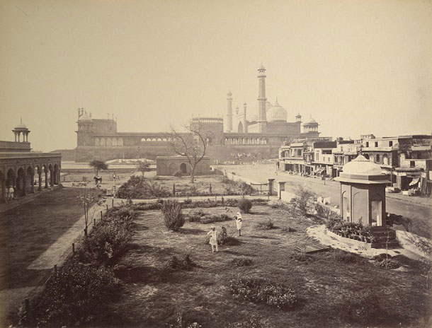 Old photo of Jama Masjid, Delhi Old photo of Jama Masjid, Delhi
