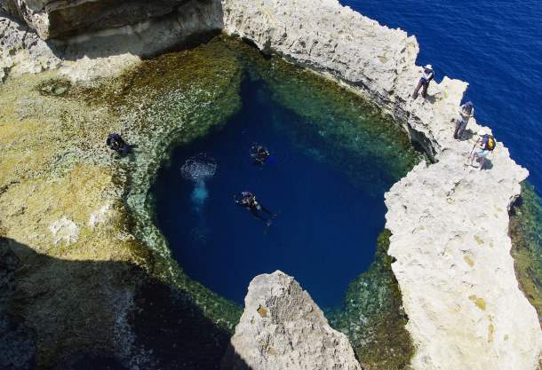 The Blue Hole, Malta