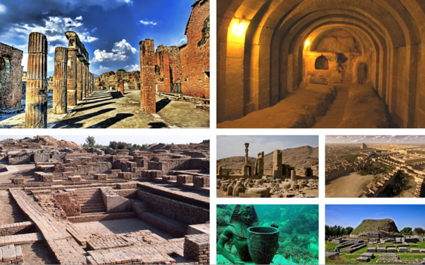 The lost cities around the world