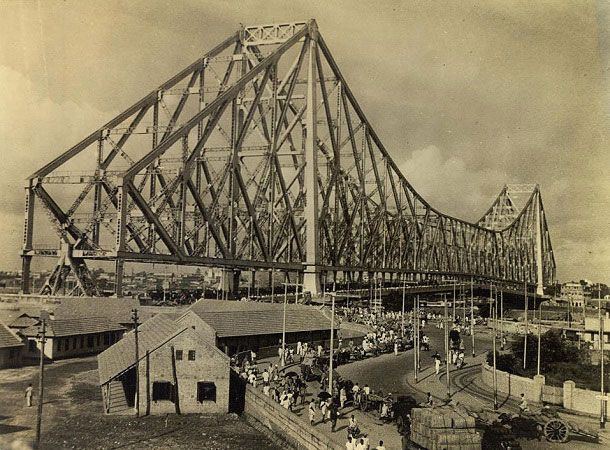 The old Howrah Bridge, Kolkata The old Howrah Bridge, Kolkata