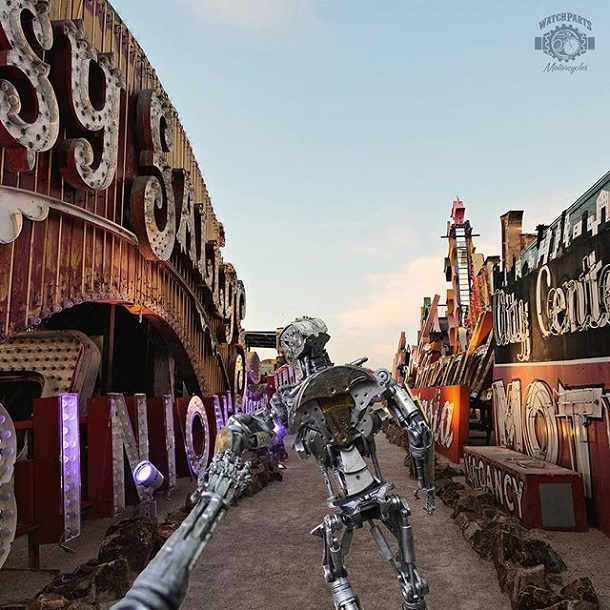 The Robots In The Neon Boneyard, Las Vegas