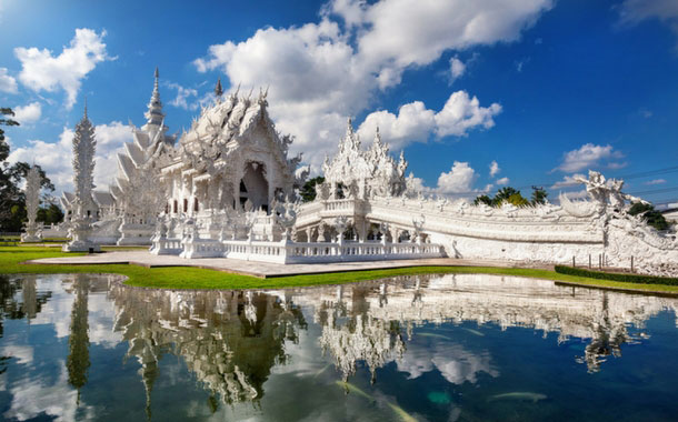 White Temple in Chiang Rai Province