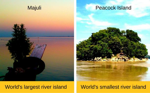 World's largest and smallest river islands in Assam