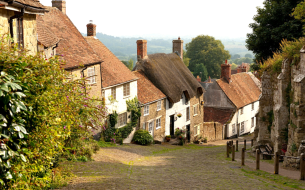 Gold Hill, Shaftsbury, Great Britain road trips