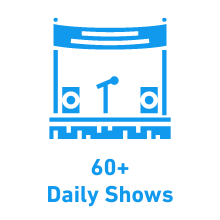 60+ Daily Shows