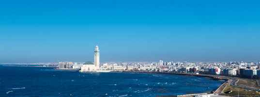 Arrival in Casablanca
