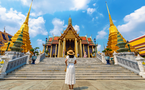 Bangkok - Wat Phra Si Rattana Satsadaram  -The Grand Palace - Temple of the Emerald Buddha