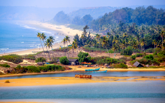 Beach in Goa Beach in Goa