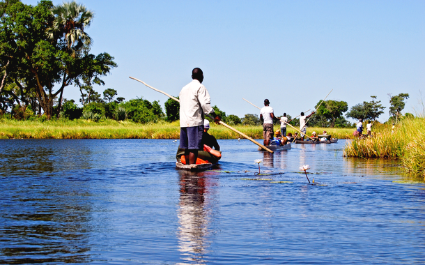 Botswana Canoe Safari