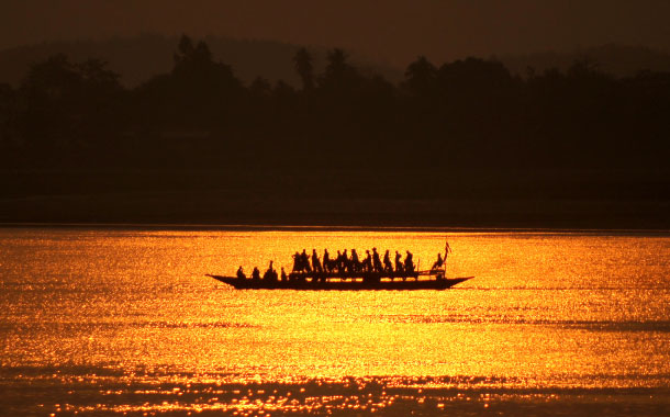 Brahmaputra River, Asia Brahmaputra River, Asia