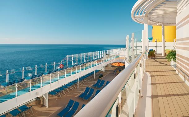 Costa Toscana Cruise Deck