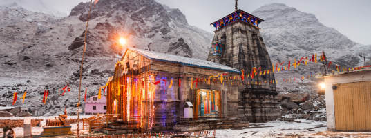 Day 2 - Guptkashi – Sonprayag – Gaurikund – Kedarnath (35 km drive + 18 km trek one way)