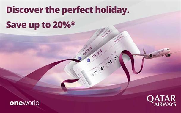 Discover the perfect holiday with Qatar Airways