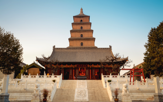 Giant wild goose pagoda