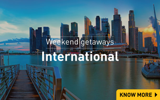 International Weekend Getaways