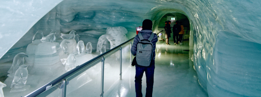Jungfraujoch ice palace