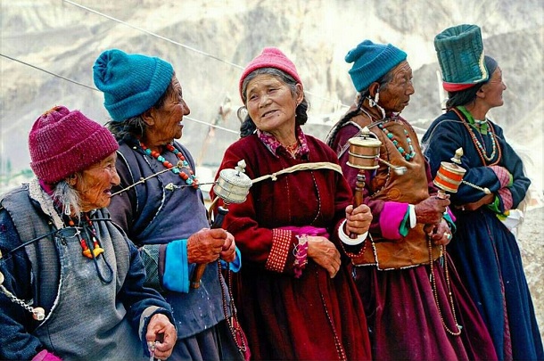 Ladakh women Ladakh women
