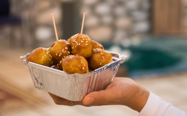 Luqaimat, the traditional dessert in the Middle East