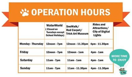 Malaysia Operations Hours
