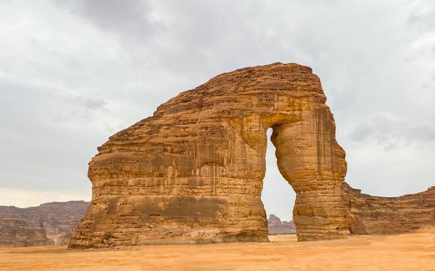 The elephant rock, Al-Ula