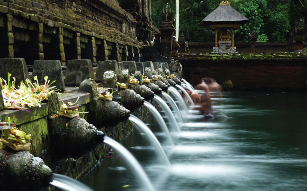 The sacred springs temple - Tirtha Empul, Bali