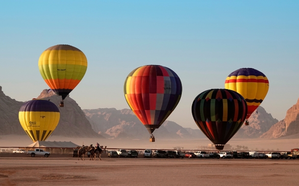 Wadi Rum - Balloons