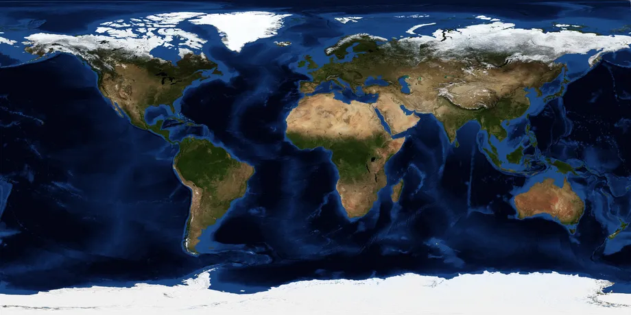 Visa map globe preview