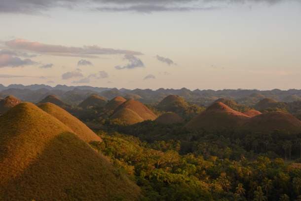 Chocolate Hills of Bohol Island