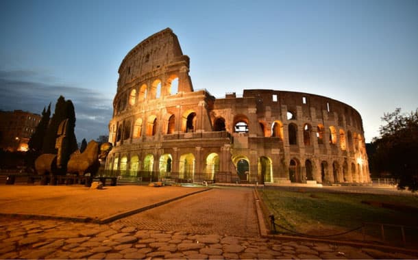 Colosseum in Rome, Italy