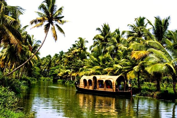 Houseboats in Kerala