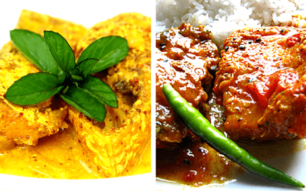 Ilish from West Bengal, Masor Tenga from Assam