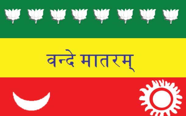 Indian Flag in 1907