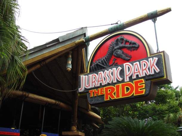 Jurassic Park The Ride at Universal Studios, Japan