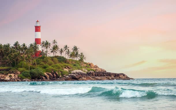 Lighthouse Beach, Kovalam