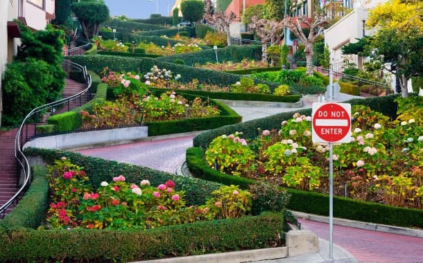 Lombard Street in San Francisco