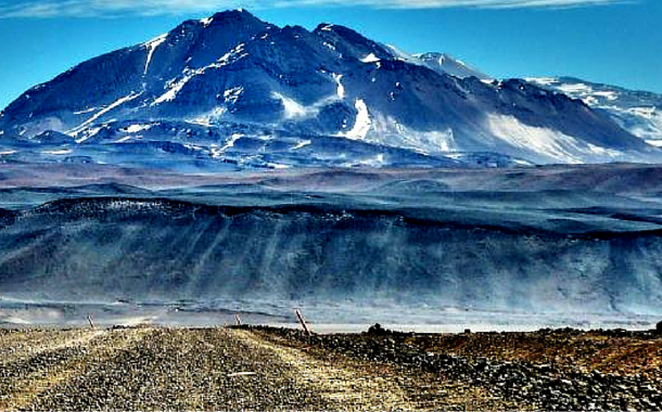 Nevado ojos del salado