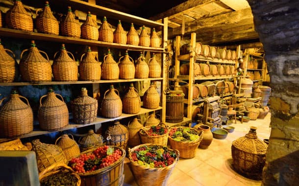 Old traditional storage, Meteora