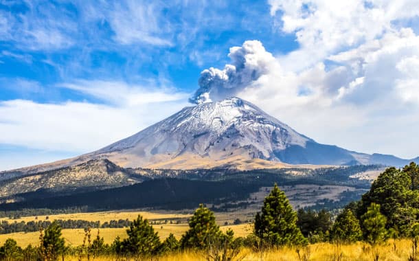 Popocatepetl Stratovolcano