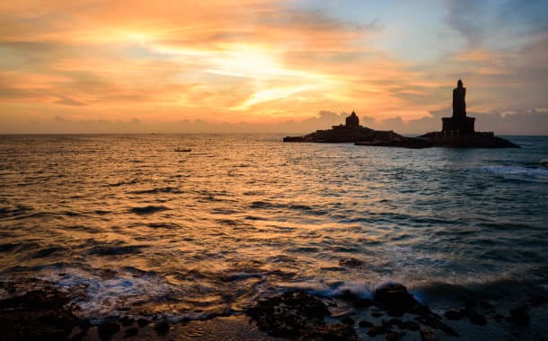 Sunrise, Kanyakumari