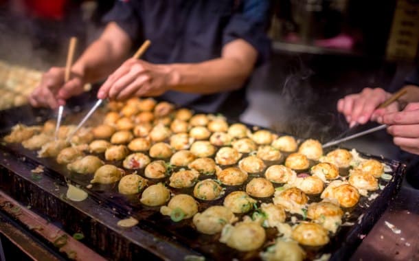 Takoyaki, Japan