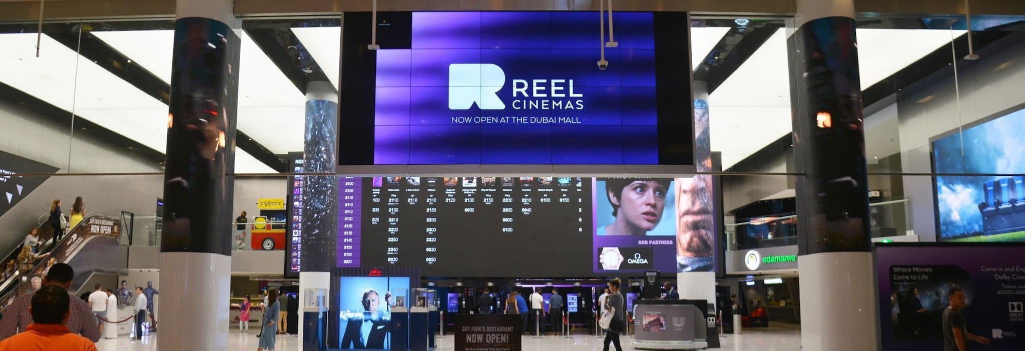 The Reel Cinemas of Dubai Mall