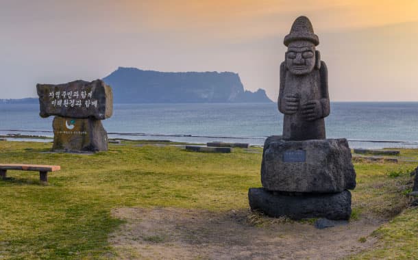 Dol hareubang statue, Jeju Island